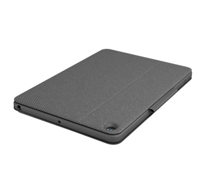 Custodia Logitech Combo Touch con tastiera wireless retroilluminata per iPad 7a e 8a generazione 10.2" - Trackpad - Scrittura, visualizzazione, disegno e lettura - Colore grigio