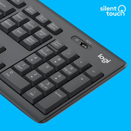Logitech Bundle Mouse + Tastiera Wireless Combo Mk295