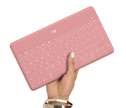 Logitech Keys-To-Go Rosa Bluetooth Spagnolo