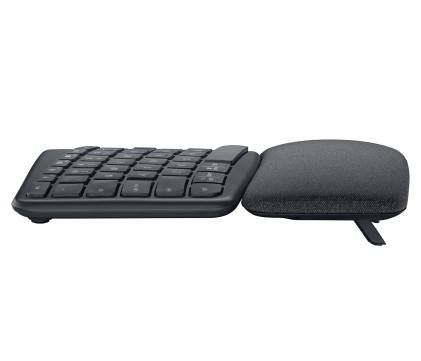 Logitech Ergo K860 tastiera RF senza fili + Bluetooth Spagnolo Grafite