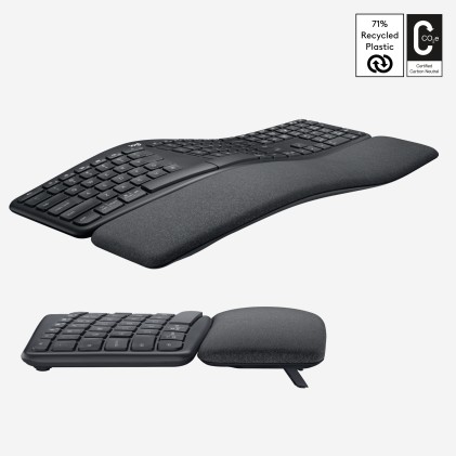 Logitech Tastiera wireless Logitech Ergo K860 graphite (920-010108)