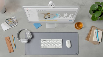 Logitech 920-011852 tastiera Universale Bluetooth QWERTY US International Bianco
