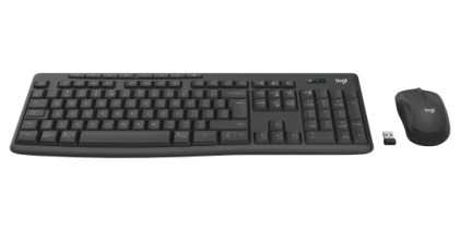Logitech MK370 Combo for Business tastiera Mouse incluso Ufficio Bluetooth QWERTY US International Grafite