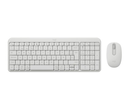 Logitech 920-013544 tastiera RF senza fili + Bluetooth Spagnolo Bianco