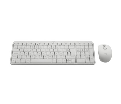 Logitech 920-013544 tastiera RF senza fili + Bluetooth Spagnolo Bianco