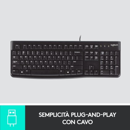 Tastiera Usb Logitech K120