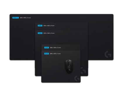 Tappetino mouse G SERIES G240 Black 943 000785
