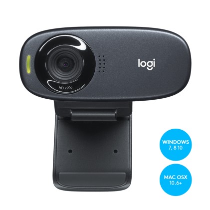 Logitech HD C310 webcam 5 MP 1280 x 720 Pixel USB Nero