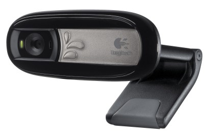 Logitech Webcam C170 Usb 5Mpx 1024X768 Fluid Crystal Microfono Incorporato Clip Fissaggio