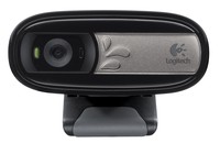 Logitech Webcam C170 Usb 5Mpx 1024X768 Fluid Crystal Microfono Incorporato Clip Fissaggio