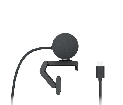 Webcam Logitech Brio 500 Black Full Hd 1080P Showmode 4X 90Gradi