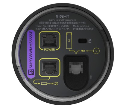 Logitech 960-001510 telecamera per videoconferenza Grafite 3840 x 2160 Pixel 60 fps CMOS