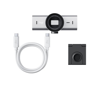 Logitech 960-001554 webcam 3840 x 2160 Pixel USB 3.2 Gen 1 (3.1 Gen 1) Grigio