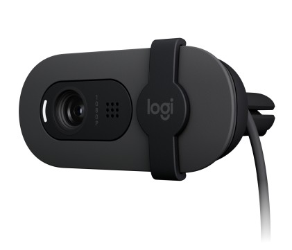 Webcam Logitech  Brio 100 Mic Omnid 1920X1080 Usb 2Mp Full Hd Grafite