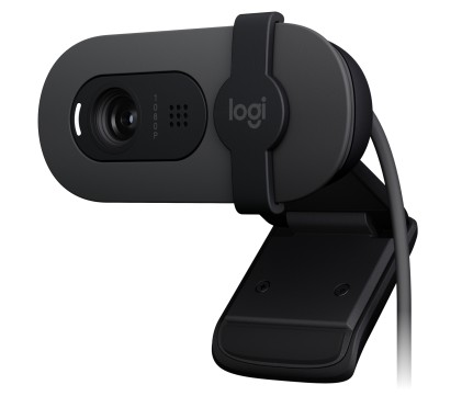 Webcam Logitech  Brio 100 Mic Omnid 1920X1080 Usb 2Mp Full Hd Grafite