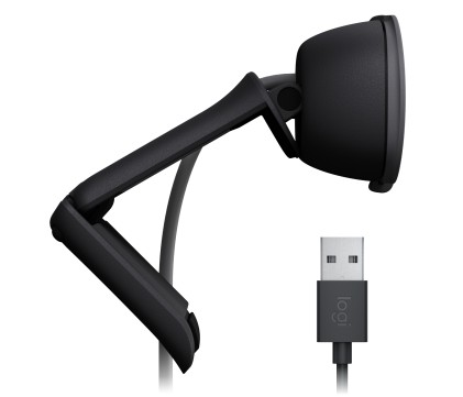 Webcam Logitech  Brio 100 Mic Omnid 1920X1080 Usb 2Mp Full Hd Grafite