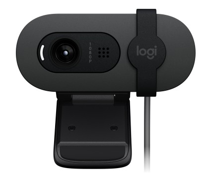 Webcam Logitech  Brio 100 Mic Omnid 1920X1080 Usb 2Mp Full Hd Grafite