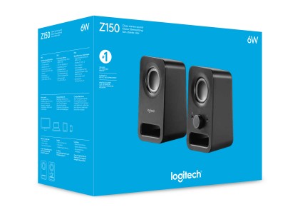 Casse Logitech Z150 Midnight Black  980-000814