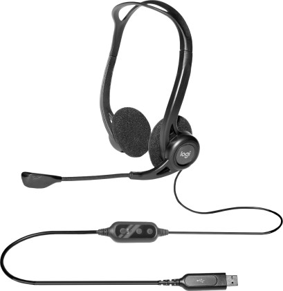 Cuffia Con Microfono Usb Pc-960 Headset