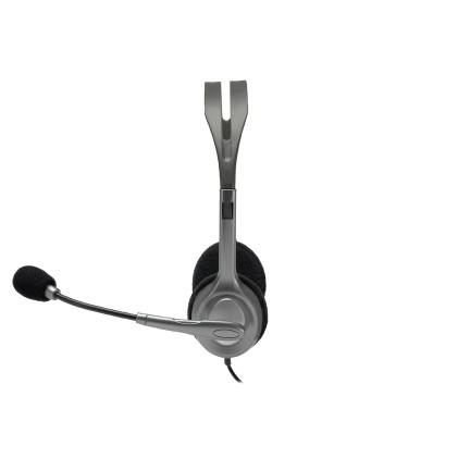 Logitech Cuffie Con Microfono H110, Jack 3.5Mm
