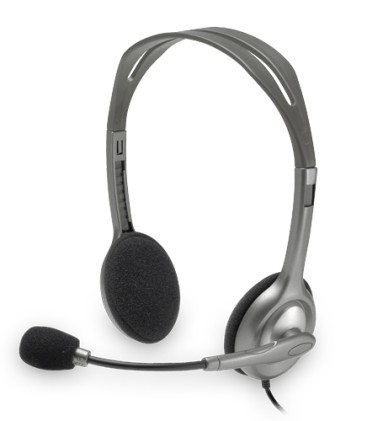 Logitech Cuffie Con Microfono H110, Jack 3.5Mm