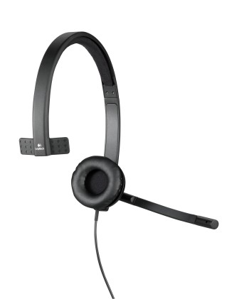Logitech H570e Cuffia Padiglione auricolare Nero