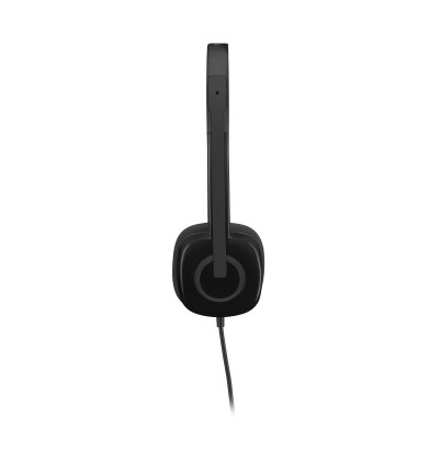 Logitech Cuffie Con Microfono H151, Jack 3.5Mm
