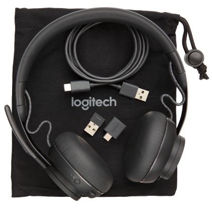 Logitech Zone Auricolare Wireless A Padiglione Ufficio Bluetooth Grafite
