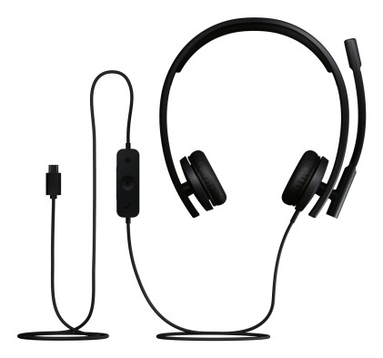Logitech H570e Stereo - USB C - Headset Teams