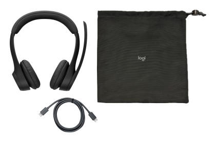 ORIGINALE Logitech Accessori per computer nero 981-001458 Headset 30 mm, 32 ?, 100 - 7000 Hz / 50 - 20000 Hz, 100 - 7000 Hz, Li-Ion, 166.7 x 66 x 172.8 mm, 122 g