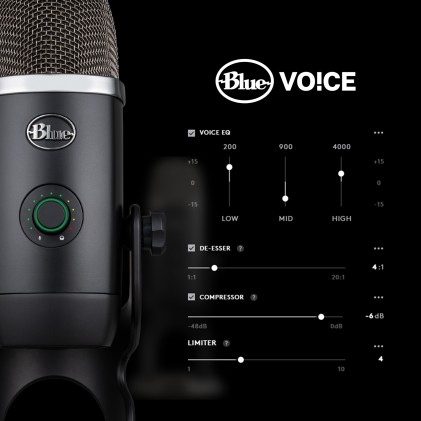 Blue Microphones Yeti X Nero Microfono da tavolo