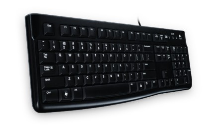 Tastiera K120 Nera Logitech (Usb) 920-002517