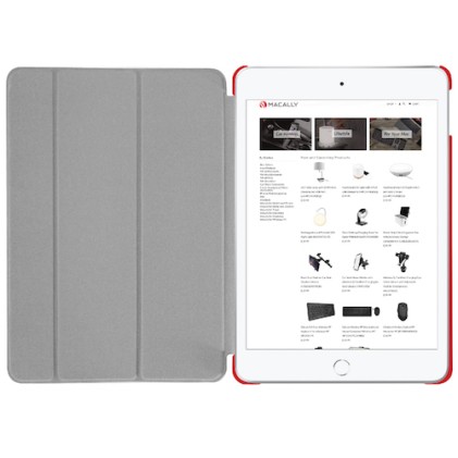 Custodia Stand Ipad 10.2" 7Gen Red Macally