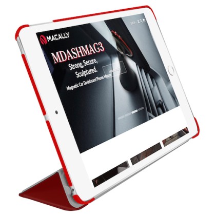 Custodia Stand Ipad Mini5 Red 7,9" Macally