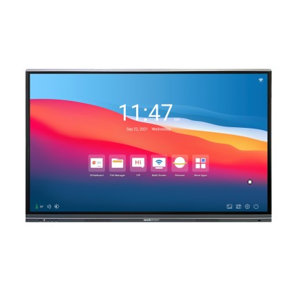 Machpower Display Touch Interattivo 65" 16:9 4K Uhd, 20 Tocchi, 3Gb Ram / 32 Gb Storage,  Vga/Hdmi ,Lan/Wifi, Staffa Inclusa,  Android 9  Educational