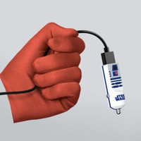 Car charger BUDDY - Star Wars 1 USB port  2,4 A  R2-D2