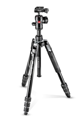 Treppiede Manfrotto Mkbfrta4Bk-Bh Befree Kit Advanced In Alluminio Con