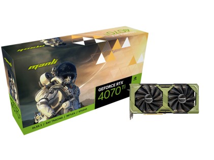 VGA Man GeForce&reg; RTX 4070 Ti 12GB Dual Fan