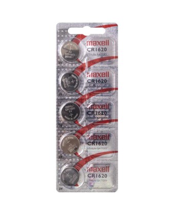 Maxell 18586500 batteria per uso domestico Batteria monouso CR1620 Diossido di zinco-manganese (Zn/MnO2)