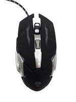 MEDIATECH MT1119 COBRA PRO BORG - Full size optical gaming mouse Hi-res optical sensor
