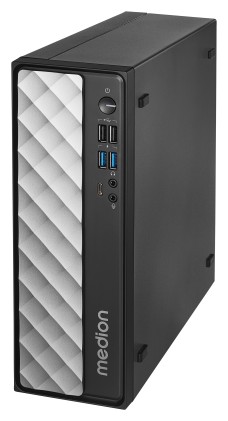 MEDION AKOYA T80 Intel Core i5 i5-12450H 16 GB DDR4-SDRAM 512 GB SSD Windows 11 Home Mini PC Nero