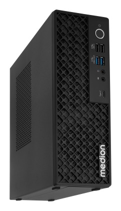 Medion PICOWORX T80III MD340020 Mini Computer Intel Core Ultra 5 - 16 GB - 512 GB SSD - HDMI, DisplayPort, USB3.2, USB-C, RJ-45, WIFI6, Bluetooth - Nero