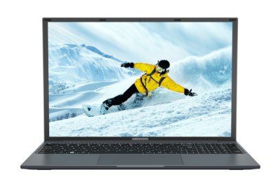 MEDION AKOYA 30035774 laptop Intel Core i3 i3-1115G4 Computer portatile 40,6 cm (16") Full HD 8 GB DDR4-SDRAM 256 GB SSD Windows 11 Home Nero