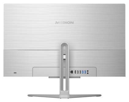 MEDION AKOYA E23301 AMD Athlon 300U 60,5 cm (23.8") 1920 x 1080 Pixel PC All-in-one 8 GB DDR4-SDRAM 256 GB SSD Windows 11 Home Wi-Fi 5 (802.11ac) Argento