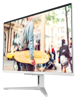 MEDION AKOYA E23301 AMD Athlon 300U 60,5 cm (23.8") 1920 x 1080 Pixel PC All-in-one 8 GB DDR4-SDRAM 256 GB SSD Windows 11 Home Wi-Fi 5 (802.11ac) Argento