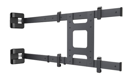 Supporto Monitor Parete Meliconi 480872 Flag Tv Nero