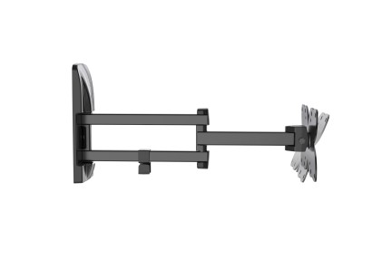 Supporto Monitor Parete Meliconi 480991 100 200 Spin Sdr Plus Black