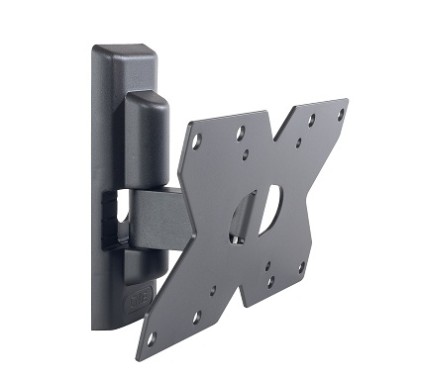 Supporto Monitor Parete Meliconi 580411 Cme Cme Etr100 Fino A 25" Nero