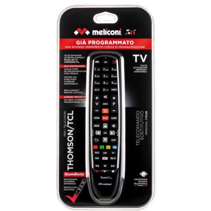 Telecomando Tv Meliconi 806071 Gumbody Personal 7 Plus Thomson Tcl