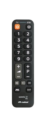 Telecomando Tv Meliconi 807025 Spedy 2.1 Big Black